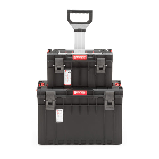 Qbrick System QS ONE/Pro 23.6-in W x 30.1-in H x 18.1-in D Black Metal Rolling Tool Box Z251095US003
