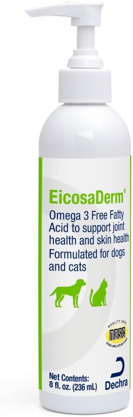 Omega 3 Liquid for Dogs and Cats, 8 oz