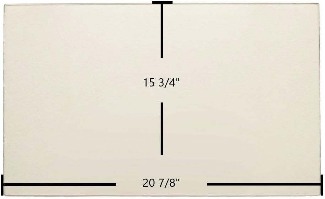 Coalbrookdale Little Wenlock Ceramic Glass Panel – 20 7/8" x 15 3/4"