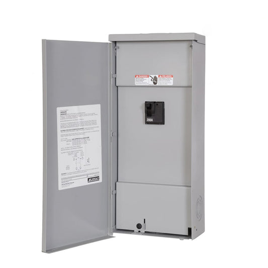 Siemens EQ 200-Amp 2-Spaces 2-Circuit Outdoor Main Breaker Load Center W0202MB1200CU