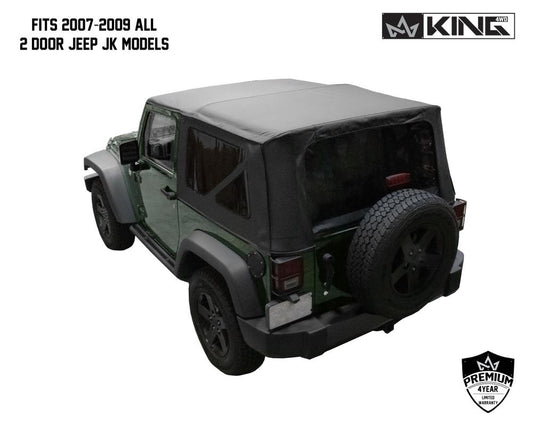 King 4WD Replacement Soft Tops Tonneau cover