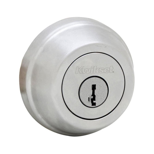 Kwikset Signature Series Satin Chrome Double Cylinder Deadbolt with SmartKey 785-26DS.STRKP