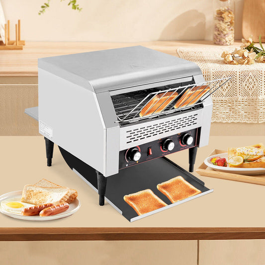 450Slices/H 2600W Commercial Conveyor Toaster Bread Baking Machines TT-450L 110V