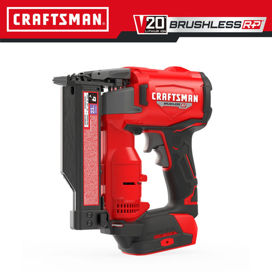 CRAFTSMAN V20 Brushless RP 1.375-in 23-Gauge Cordless Pin Nailer (Bare Tool Only) CMCN623B