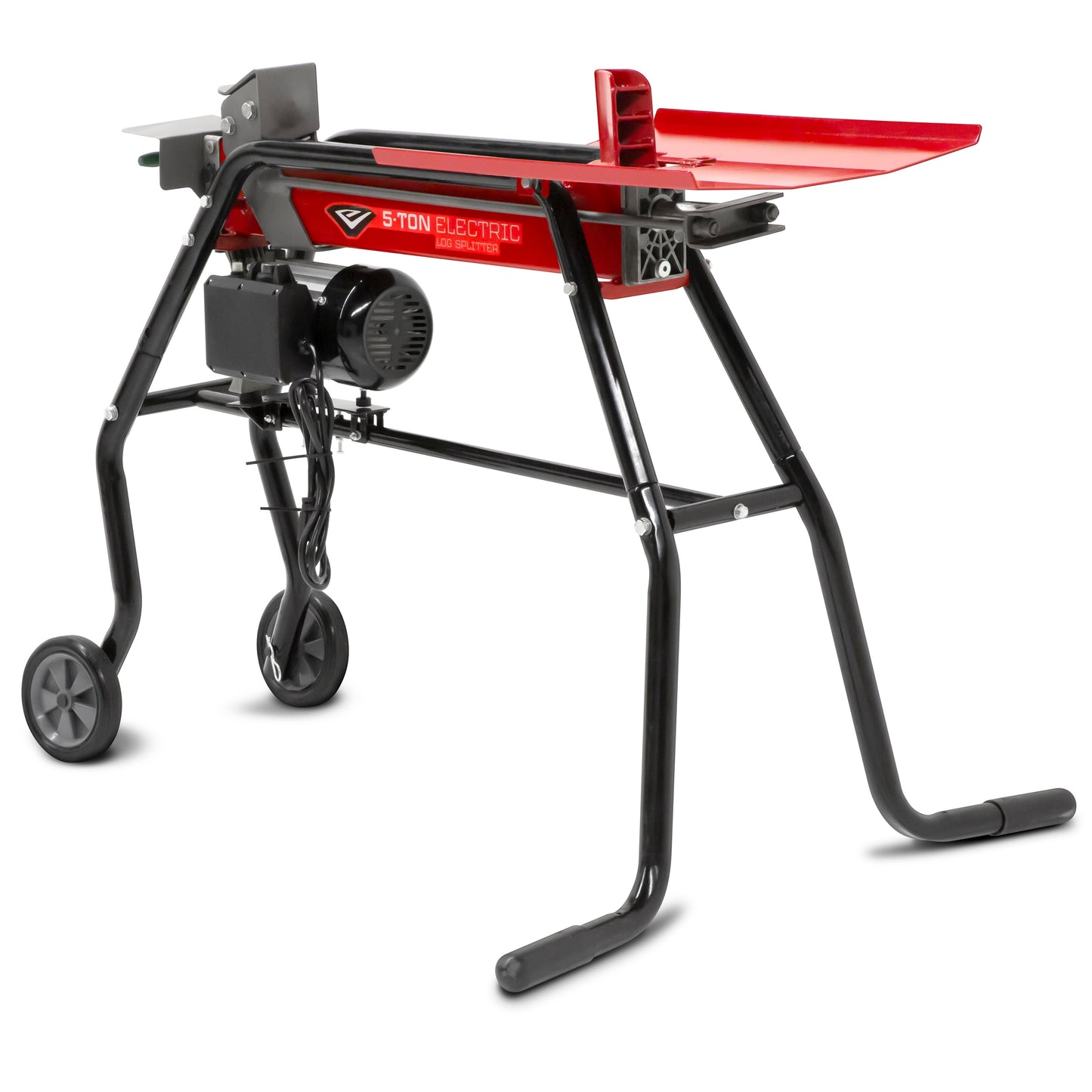 Earthquake Earthquake Electric W500 Log Splitter with Stand 5-Ton 15-Amp Electric Log Splitter 32229