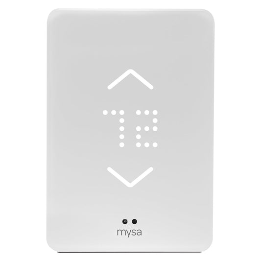 Mysa White Thermostat For Electric Baseboard Heaters with Wi-Fi Compatibility MYSABB2001NA