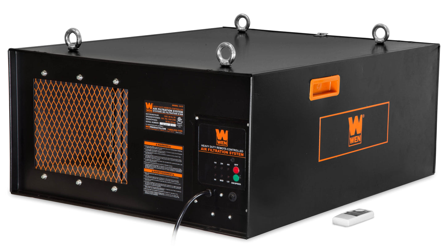 WEN Dry Dust Collector with Polyester Filter