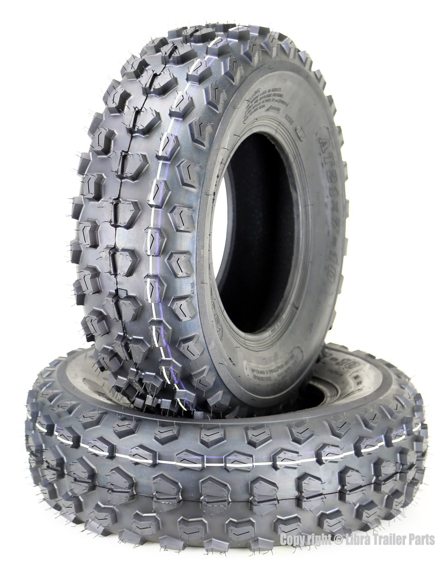 Set of 2 Sport ATV tires 21x7-10 21x7x10 6PR Knobby