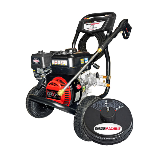 SIMPSON 49-State 2.5-GPM Clean Machine 3400 PSI 2.5-GPMs Cold Water Gas Pressure Washer with 4 Spray Tips CM61248