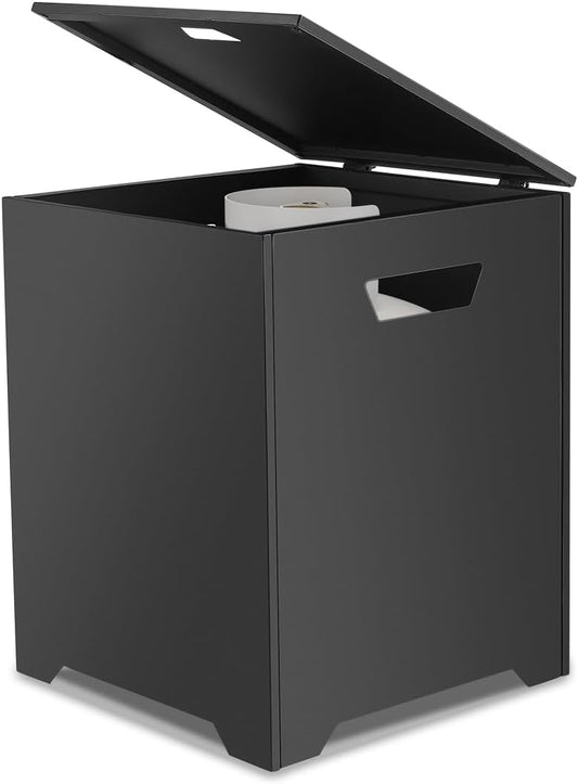 ThermoMate Propane Tank Cover Table, 20 LB Propane Tank Storage Box, Propane Tank Storage Hideaway Table for Fire Pit and Gas Griddle Black