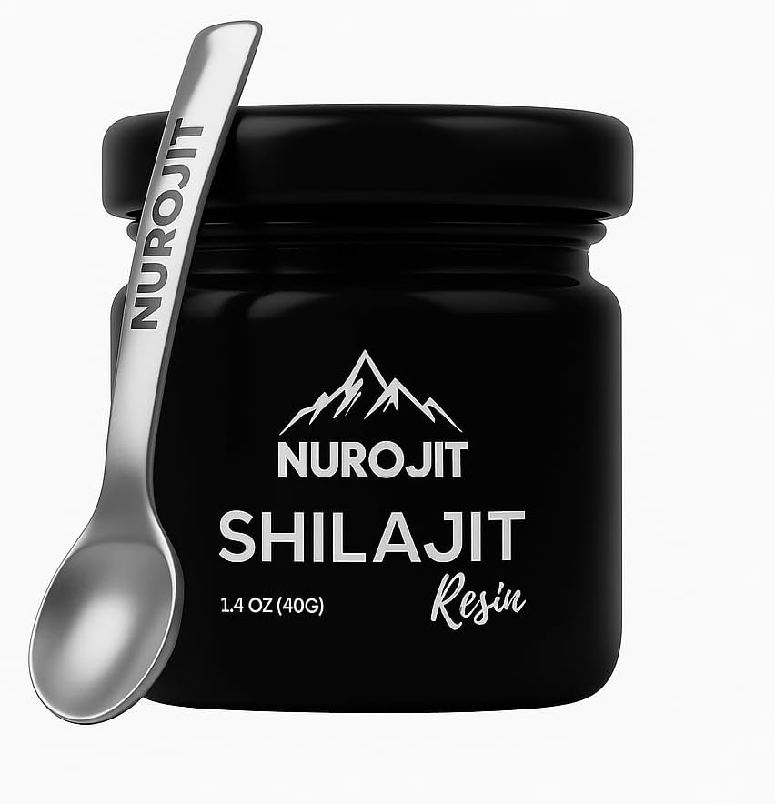 Pure Shilajit Resin 40g - Himalayan Mineral Supplement, Premium Energy & Vitality Superfood, High-Altitude Extract