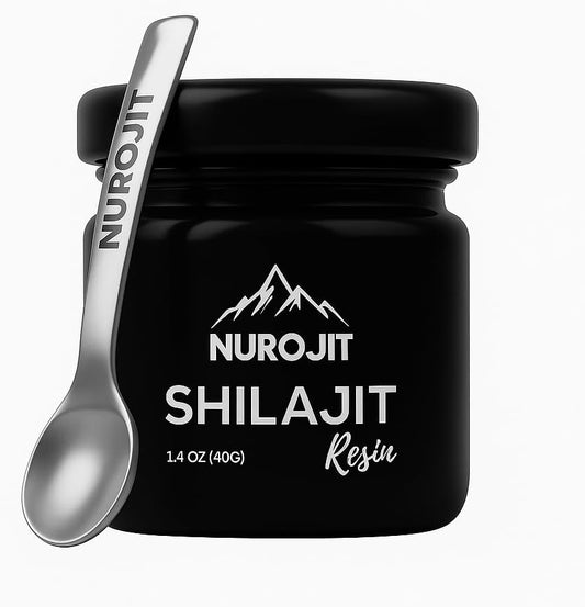 Pure Shilajit Resin 40g - Himalayan Mineral Supplement, Premium Energy & Vitality Superfood, High-Altitude Extract