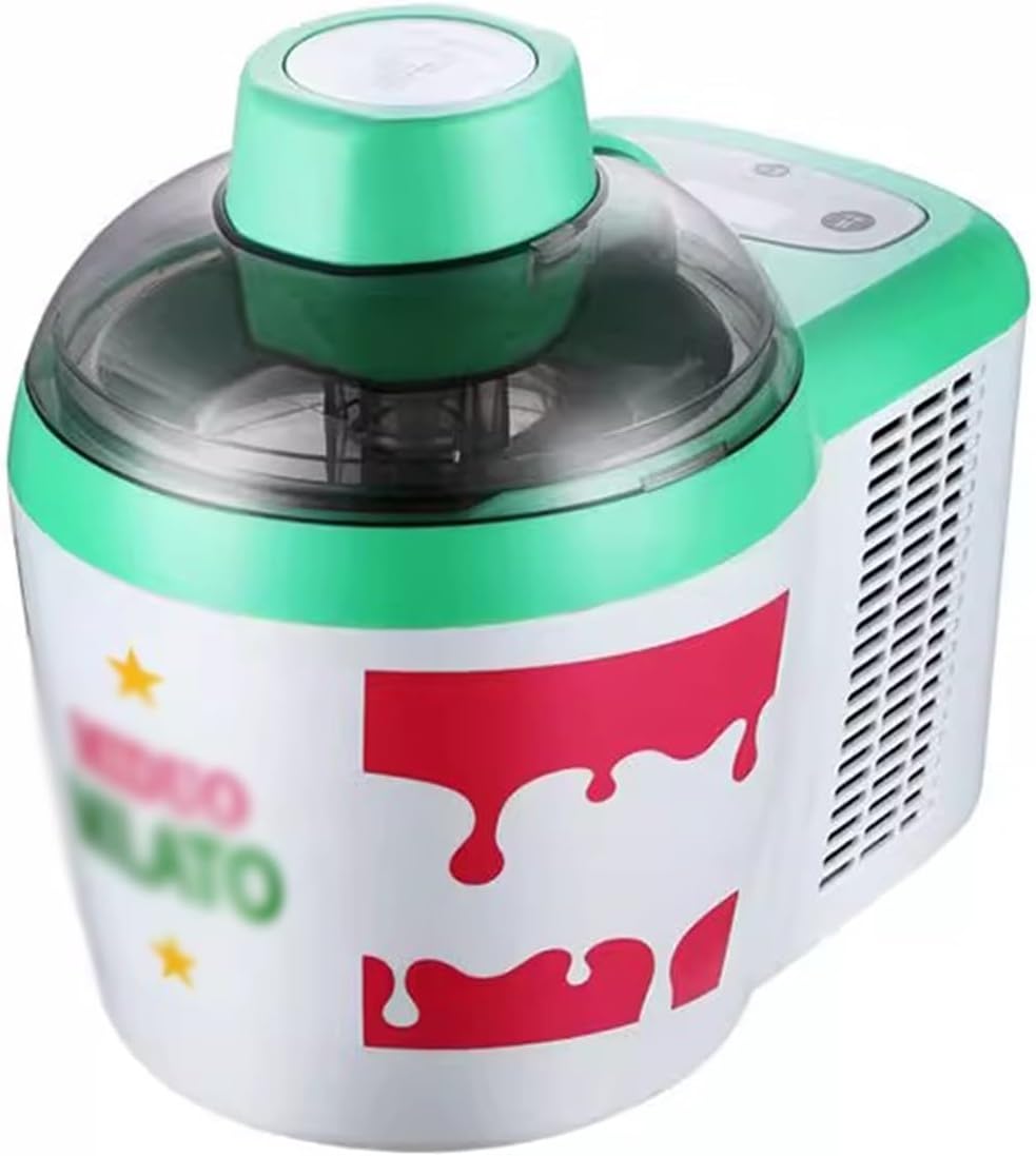 Ice Cream Maker 700ml Household Full Automatic Fruit Ice Cream Machine Home Ice Cream Maker Yoghurt Dessert Maker 220V Table Top Ice Cream Machine，Fun Kitchen Appliance (Color : 1)