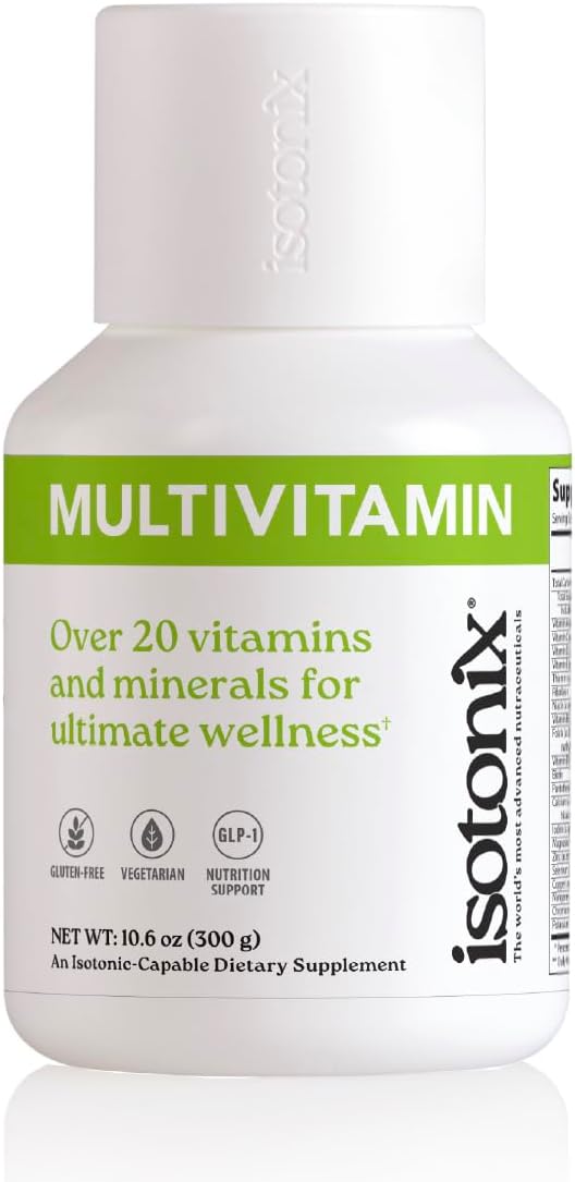 Isotonix® Multivitamin Without Iron \u2013 Complete Daily Supplement for Energy, Immune Support, Skin, and Bone Health \u2013 90 Servings \u2013 Isotonic Drinkable Formula