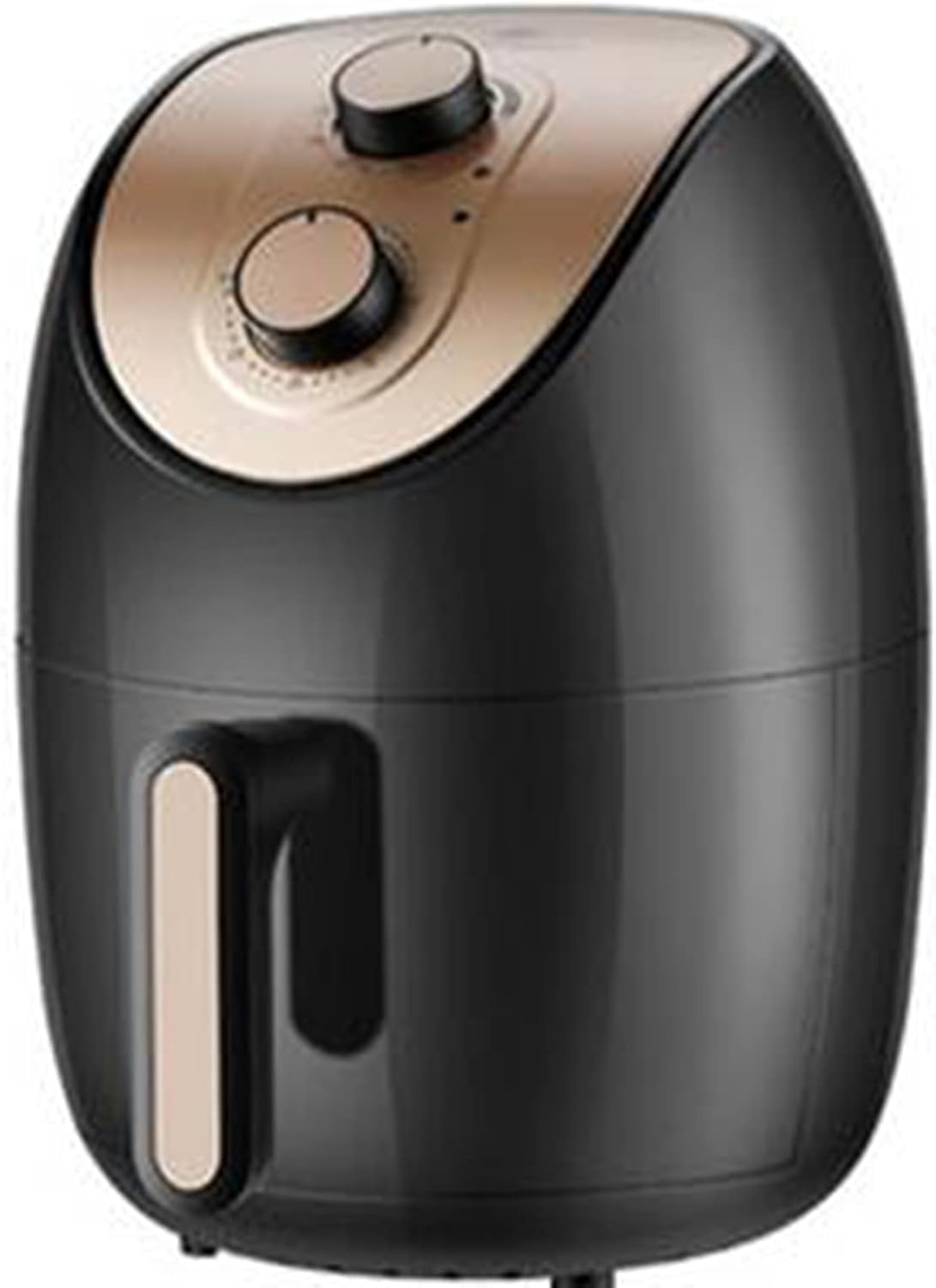 4L Home Air Fryer Double Knob Operation 360°C High-Speed Circulation Heating Healthy Oil Free Cooking for Baking and Grilling Whole Chicken Can be Fried