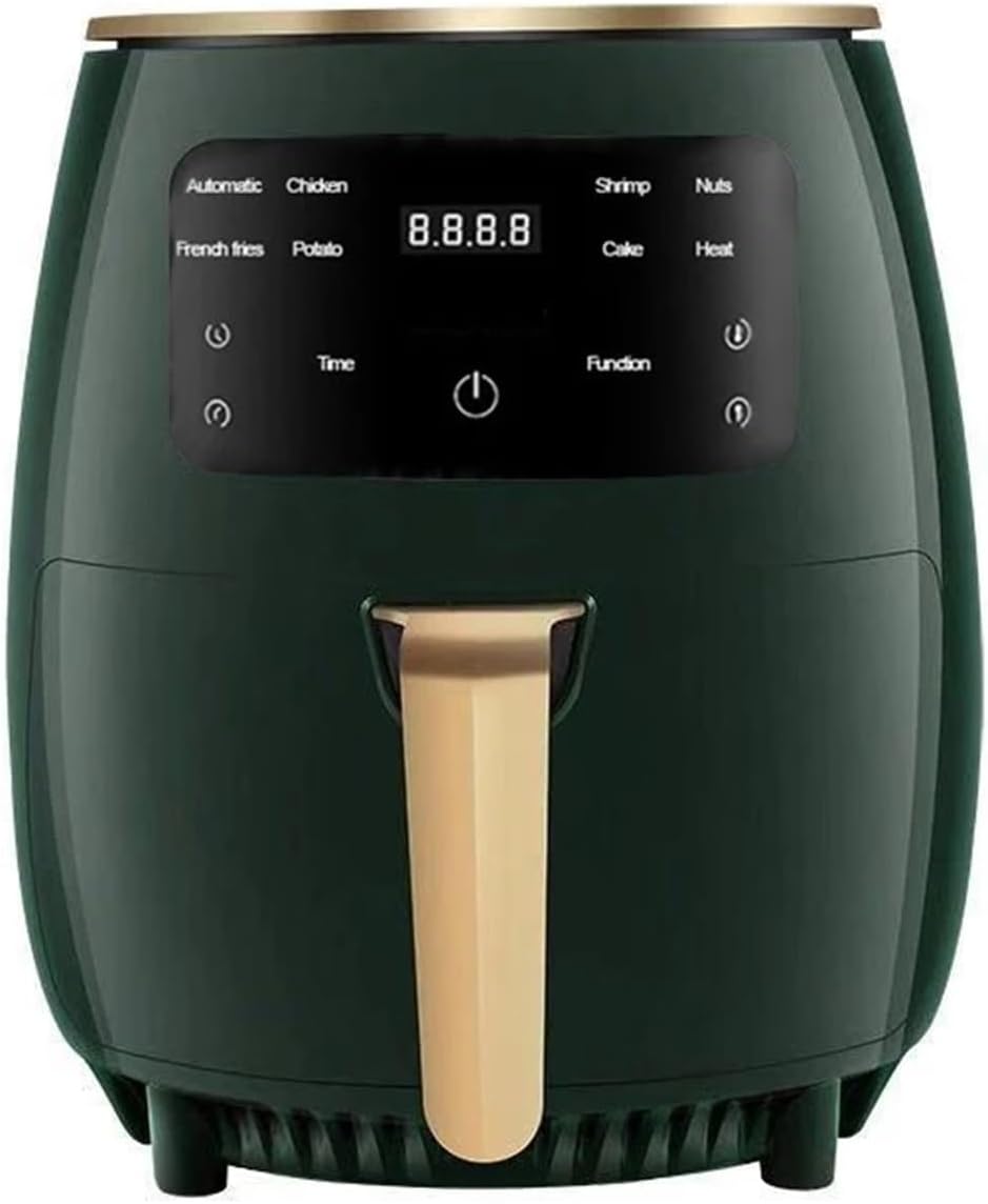 Food essentials and family helpers Intelligent air Fryer Oil-free electric fryer Multi-functional oil-free electric air fryer Intelligent oven 110V/220V 4.5L 1400W Smart assistant Enjoy life (Color :