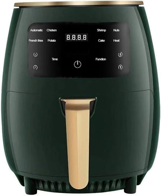 Food essentials and family helpers Intelligent air Fryer Oil-free electric fryer Multi-functional oil-free electric air fryer Intelligent oven 110V/220V 4.5L 1400W Smart assistant Enjoy life (Color :