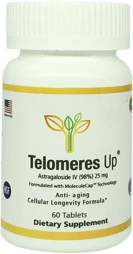 w 98% Astragaloside IV-Tripled Absorption, US Made (GMP) Anti-Aging + Immune Benefits, Tablet