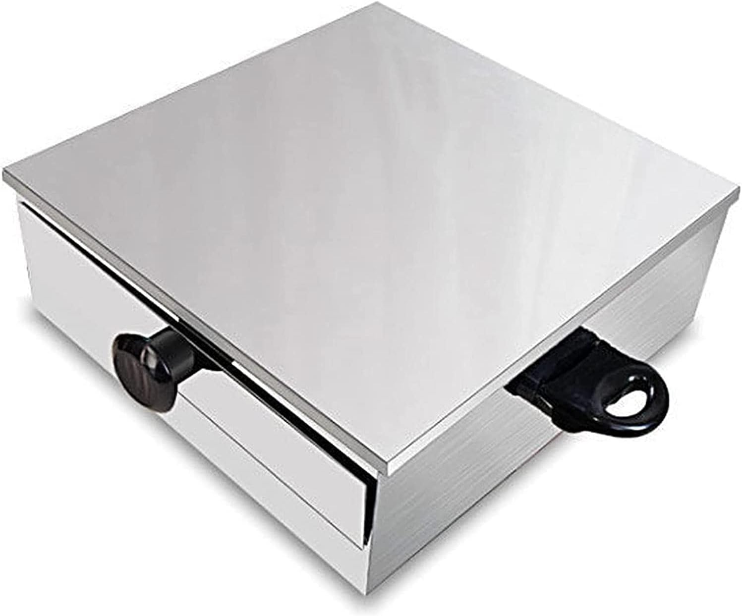 Multifunction Cooking Machine, Stainless Steel Steamed Machine, Rice Noodle Roll Food Steamer, Household Kitchen Square Cookware (Size : 1 layer)