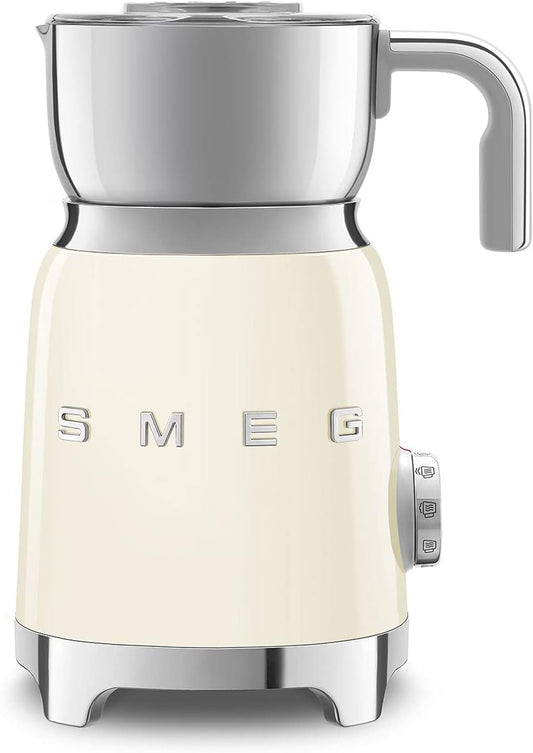 Smeg MFF01CRUS 50's Retro Style Milk Frother - Cream
