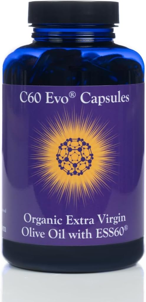 Pure ESS60 Extra Virgin Olive Oil Softgel Capsules - High Strength Antioxidant Supplement with Pure Olive Oil - Oral Supplement - Supplements for Men & Women - 180 Softgels