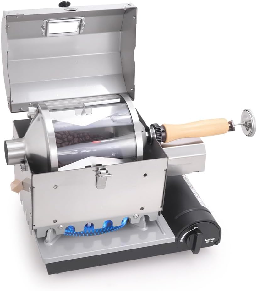 fatamorgana gas roaster Coffee Roaster Optionally a dedicated electric heater to make up an electric coffee roaster Furnace Coffee Beans Maker Roaster for Home Use