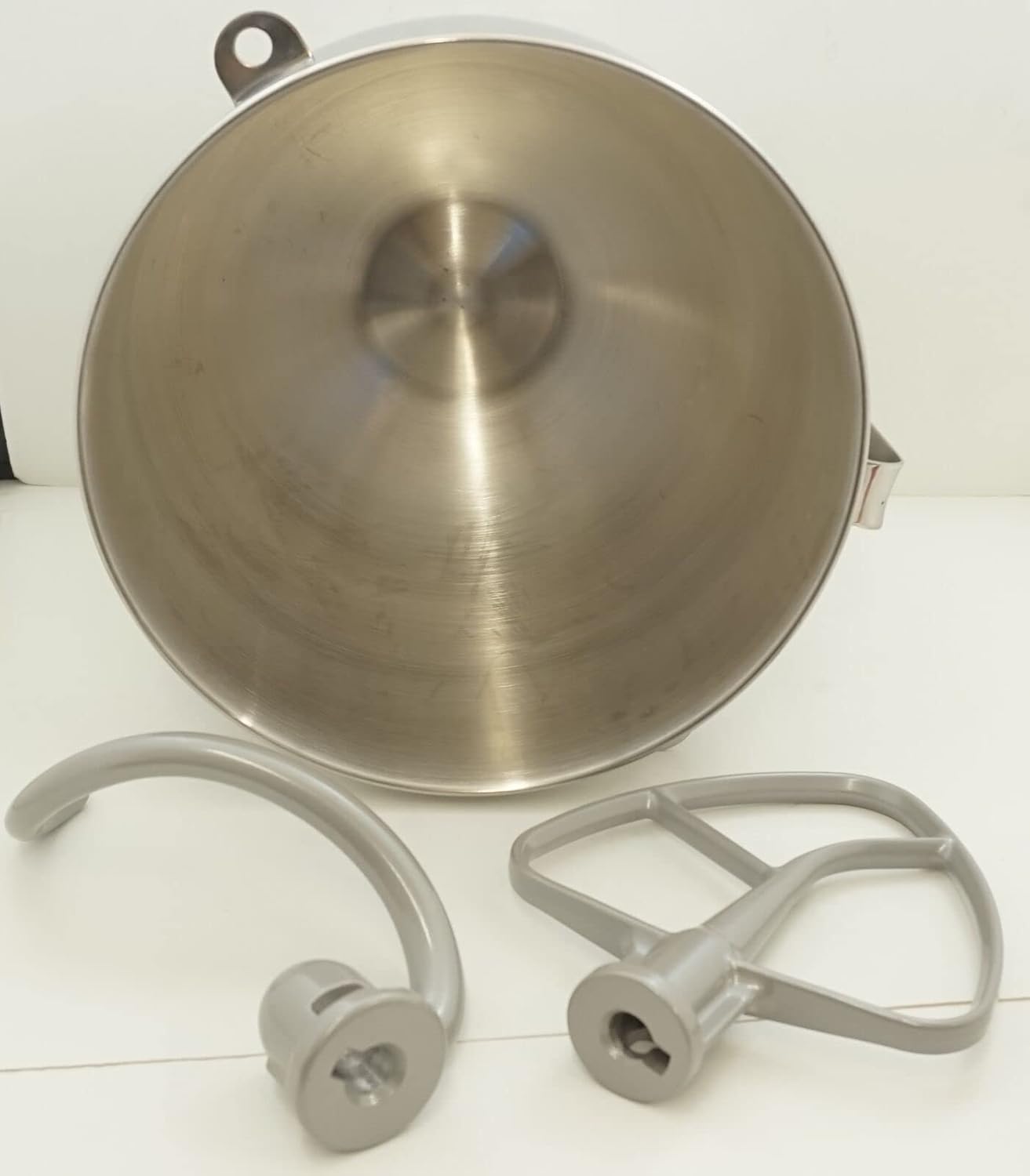 Replacement For Compatible With Stand Mixer 5 QT S.S. Bowl With Attachments, W10177650, W11350316