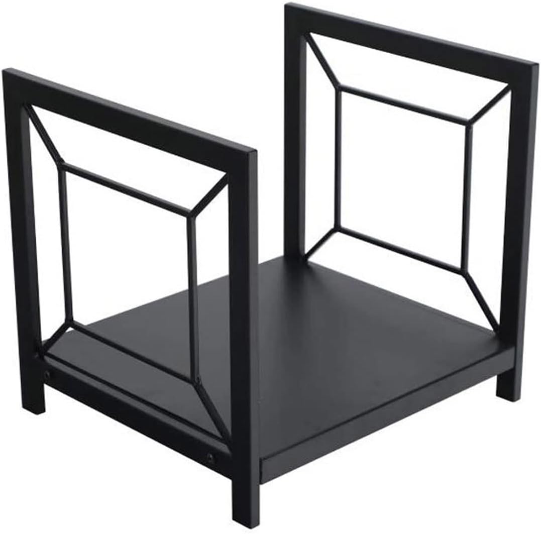 Firewood Rack Fireplace Log Holder Indoor and Outdoor Fireplace Firewood Storage Box Metal Firewood Rack Heavy Duty Holder Log Rack Log Rack,