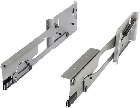 Kitchen Appliance Hardware Stand Mixer Soft-Close Lift Steel Mechanism 60 Lb Storage Weight Capacity Platinum