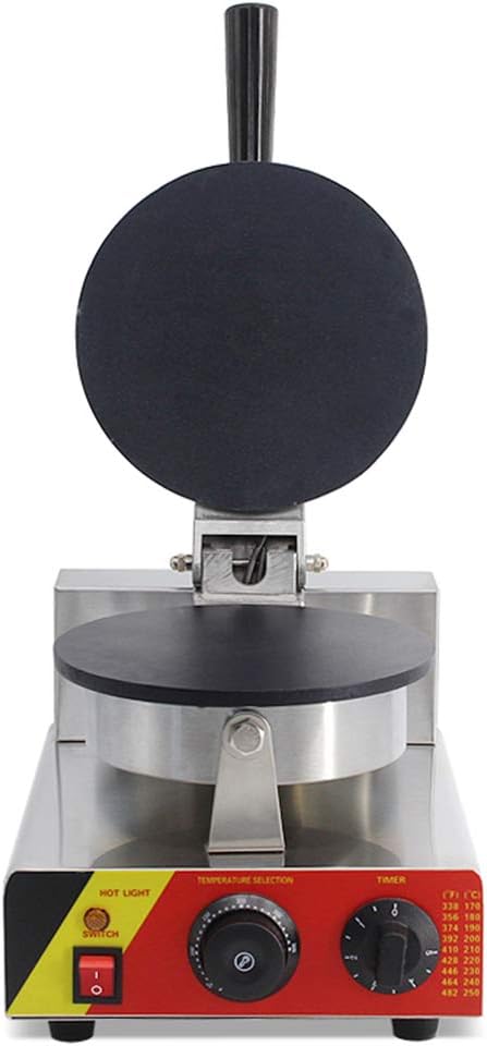 Liquor Egg Roll Maker Commercial Grade Crepe Makers Iron Machine Non-Stick Surface 110V