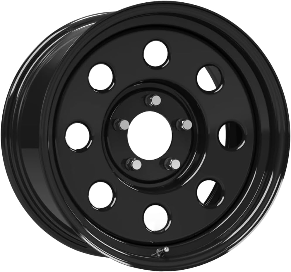 Vision 85 Soft 8 Black Wheel with Painted Finish (16x8"/5x127mm)