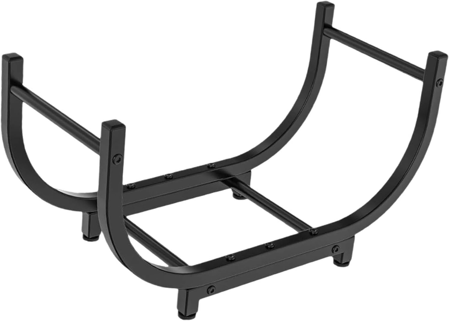 Firewood Rack Fireplace Wood Storage Holder Decoration Weatherproof Lightweight Accessories Outdoor Firewood Storage Bracket