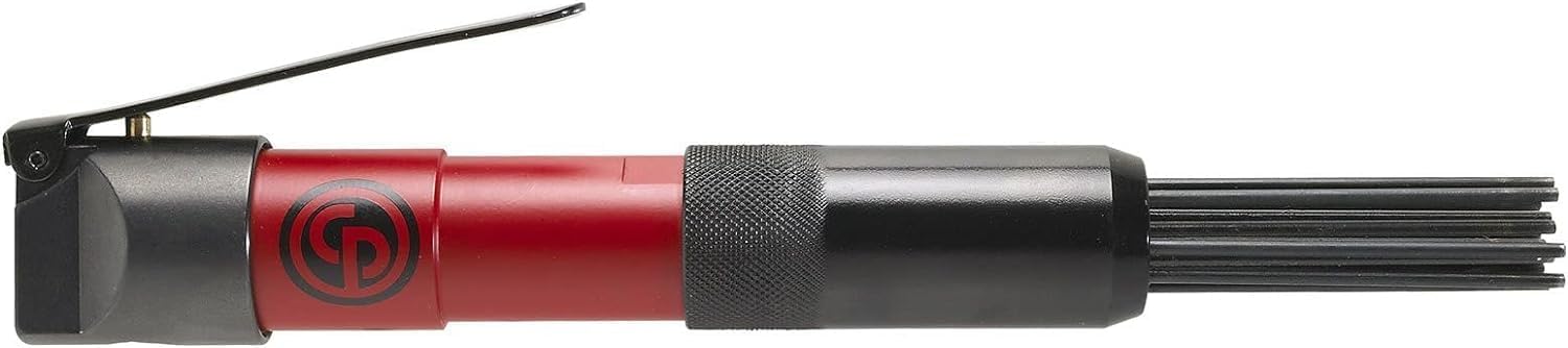 Chicago Pneumatic CP7115 Compact Air Powered Needle Scaler, 12 x 1/8", 4,000 BPM