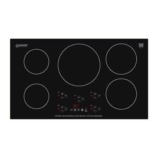 Equator 36 inches Induction Cooktop with 5 Elements