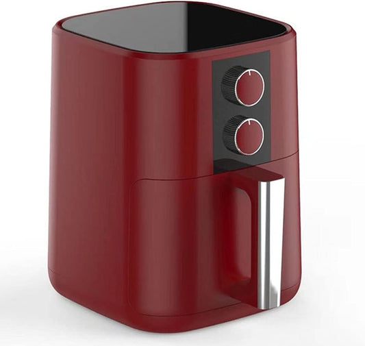 Air Fryer for Home Use 5L Air Fryer Electric Convection Oven for Frying Making Appointments Controllable High-Temperature Non-Stick Basket Air Fryer, Oven, Baked Chicken Bread Pizza Fries (Onecolor )