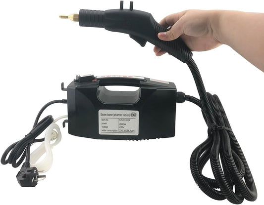 Home Appliances Steam Cleaner High Temperature Air Conditioning Kitchen Hood Car Steam Cleaners (Black)