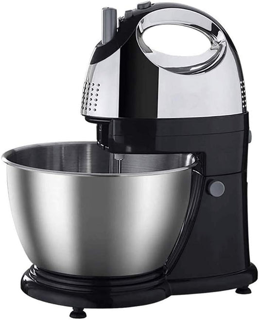 Desktop Electric Multifunctional Eggbeater Mixer, 300W High Power Motor, 5-Speed Gear Adjustment