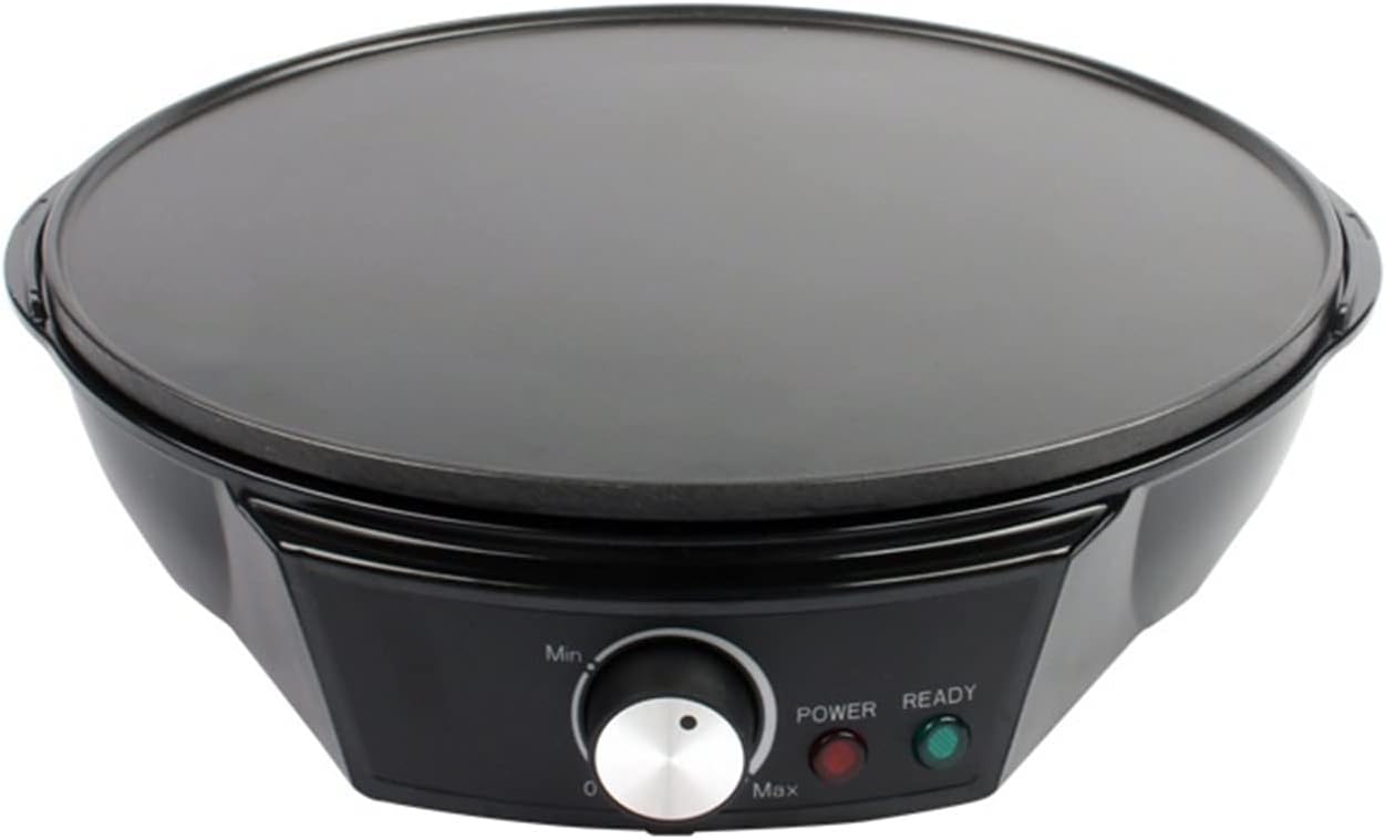 Electric Griddles， Electric Crepe Maker Grill Griddle Omelette Egg Pie Cake Baking Pan Pizza Pancake Roast Beef Steak Frying Machine