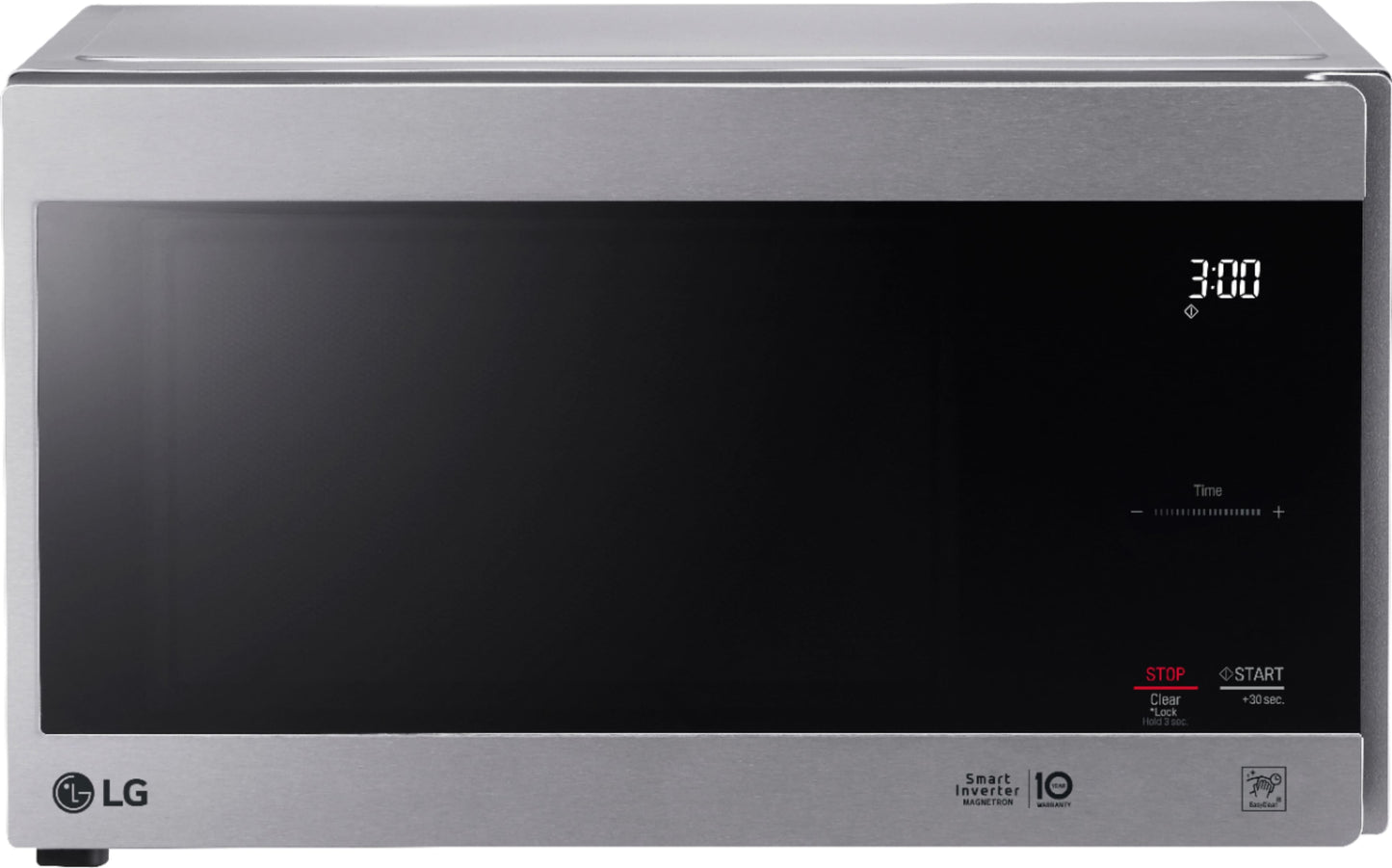 LG - NeoChef 0.9 Cu. Ft. Compact Microwave with EasyClean - Stainless Steel