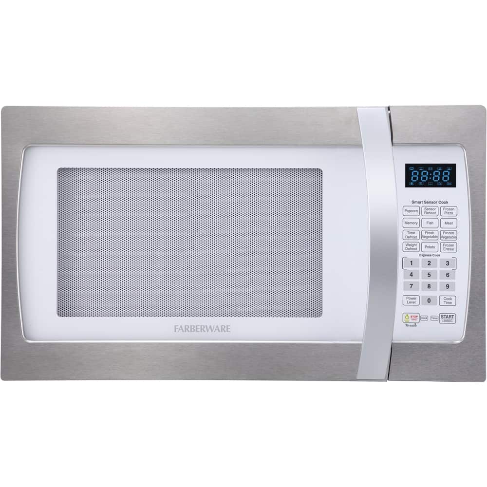 Farberware - Professional 1.3 Cu. Ft. Countertop Microwave with Sensor Cooking