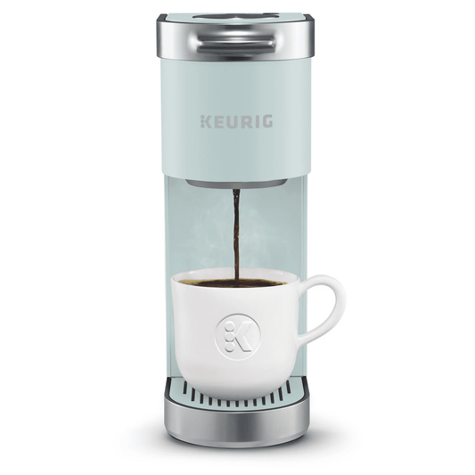 Restored Keurig K-Mini Plus Single Serve K-Cup Pod Coffee Maker, Misty Green (Refurbished)