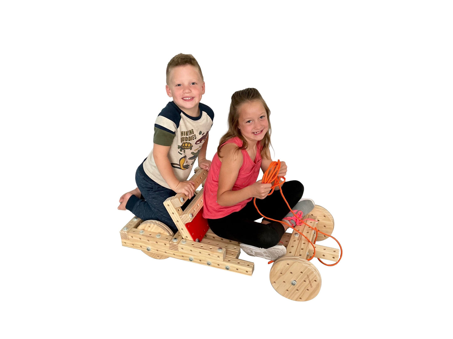 Funphix Woodmobiel Standard Kit - Modular Wooden Building Set