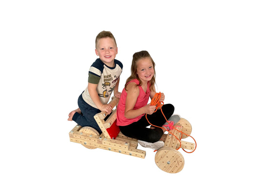 Funphix Woodmobiel Standard Kit - Modular Wooden Building Set