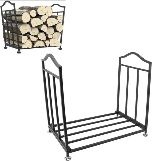 Firewood rack Firewood Holder Heavy Duty Iron Antislip Storage Rack Indoor Outdoor Wood Log Organizer Firewood storage rack