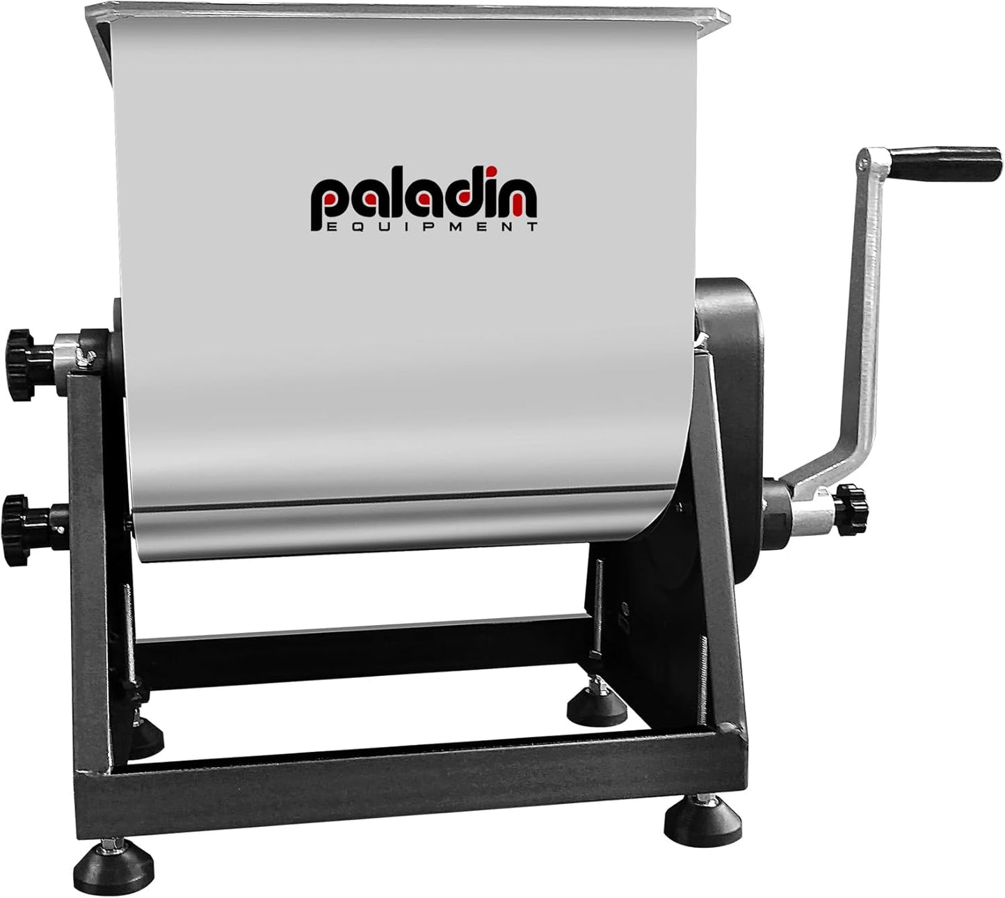Paladin Equipment 7Gal 50 LBS Capacity Meat Mixer for Sausage, Manually Cranked or Motorized Stainless Steel Sausage Mixer for Kitchen, Deer Processing, Home Use