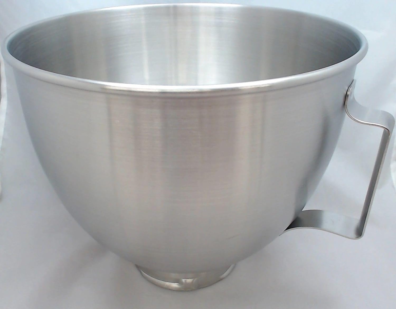 Replacement For Compatible With Stand Mixer 5 Quart S.S. Bowl w/Handle Works On Any Tilt Head Mixer