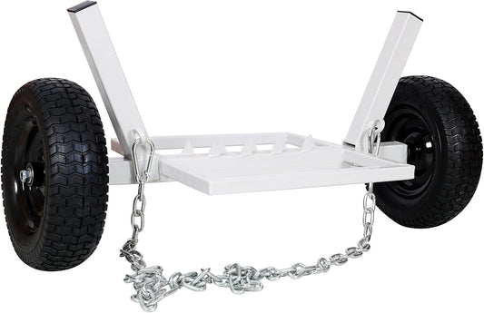 ATV Log Holder, Accommodates Logs up to 24in in Diameter,1600lbs Capacity Heavy-Duty for Farm & Commercial Wood Transport (Dolly)