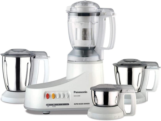 Panasonic 3 JAR Mixer Grinder, (OVERSEAS USE ONLY) 220 to 240-volt