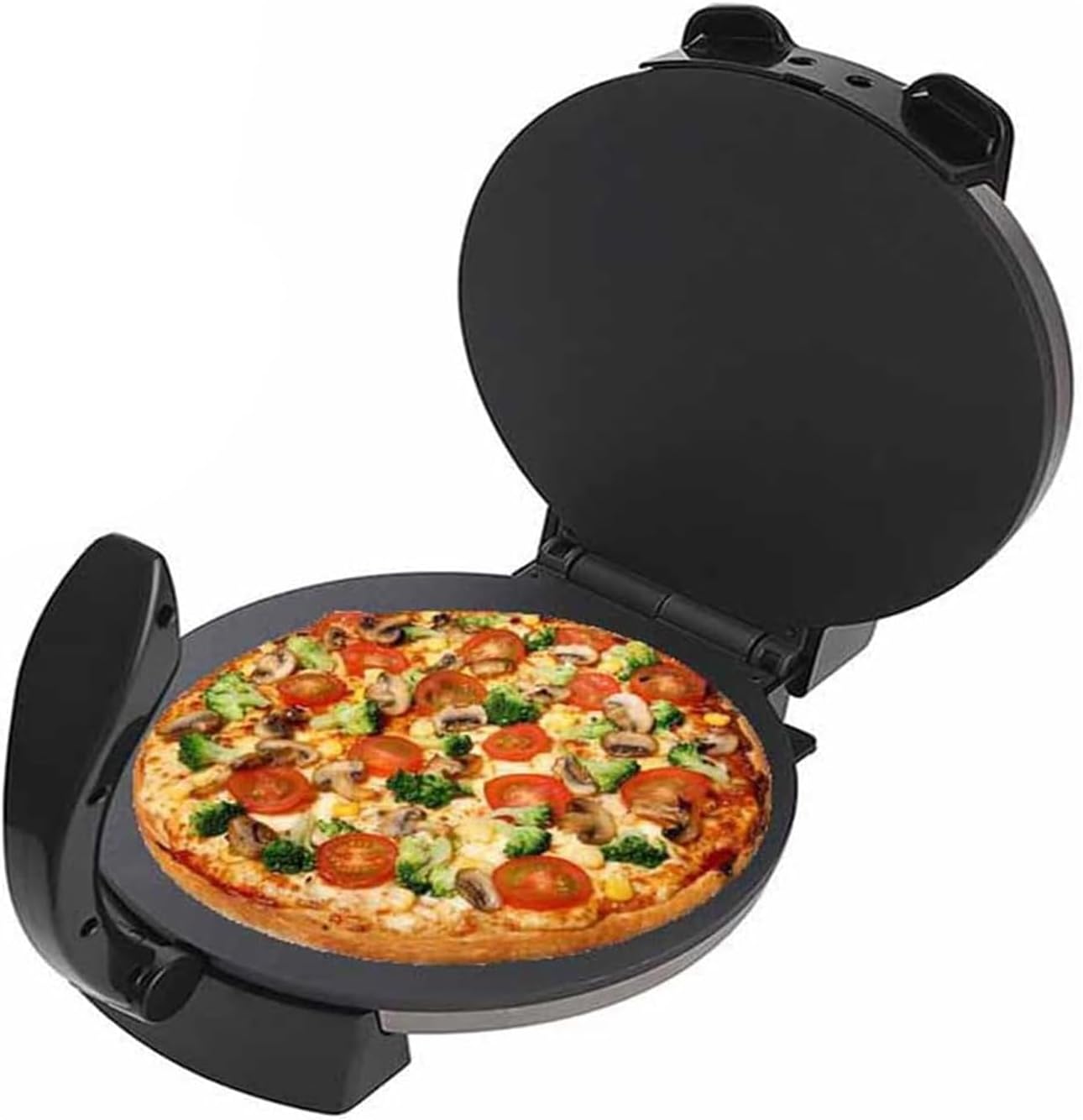 Tabletop Crepe Maker, Electric Pancake Machine, 12" Double-Sided Heating Non-Stick Plate, Adjustable Temperature Double-Sided Heating To Make Chapati, Tortilla