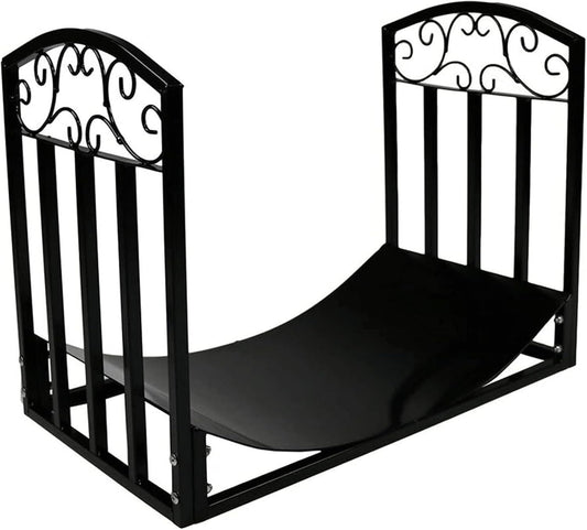 Firewood Storage Rack Outdoor Indoor Weatherproof Log Holder Heavy Duty Wood Organizer Store Firewood Storage Holder Wood Log Rack Store